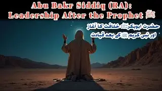 The First Caliph: Hazrat Abu Bakr (RA) After Prophet Muhammad ﷺ 