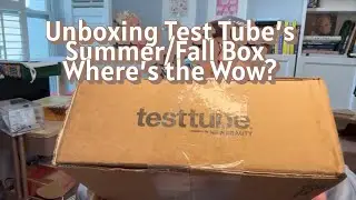 Test Tube Summer/Fall Unboxing | When a Box Misses the Mark