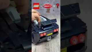 Repeated the trend with LEGO Bugatti 🚘 #lego #shorts