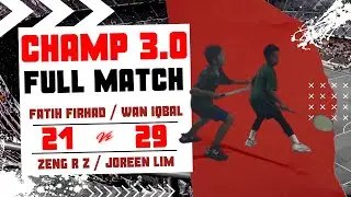 Champ 3.0 14 Dis 2024 Boy Double Under 10 Fatih Firhad/Wan Iqbal vs Zeng R Zh/Joreen Lim