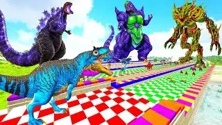 New Spinosaurs 2025 🦖 VS All ARK Dinosaurs, Bosses & Titans &ndash; Epic Battle
