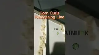 Corn Curls, Corn Puffs, Grains Puffs, Cheese Balls Processing Line#shorts rts