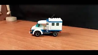 Совместимо с LEGO | Полицейская машина | скоростная сборка | Cogo City 4152 | Покадровая съемка |
