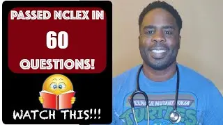 HOW I PASSED NCLEX-RN IN 60 QUESTIONS!!! || THE 