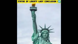 Real lady face of statue of Liberty?#shorts