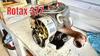 Rotax 377 engine tear down and clean