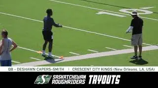 CFL Tryouts - QB Deshawn 
