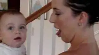 Cute baby girl.