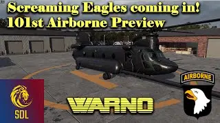 Helo Spam in Style coming in! 101st Airborne Division Nemsis DLC Preview! Part 1/2 WARNO