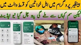 Benazir Wallet Sim account update today | 8171 portal online status check | bisp 13500 new update