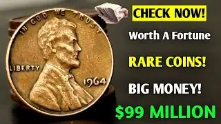 DO YOU HAVE THSE TO 50 RARE COINS WORTH UP TO $99 MILLION _ CHEAK YOUR CHANGE NOW!