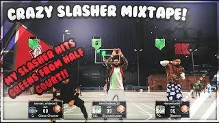THE BEST SLASHER MIXTAPE EVER!! (CRAZY ANKLE BREAKER WITH SLASHER) *RARE CONTACT DUNKS*