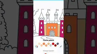 How to drawing Castle palace PART2 #castle #castle