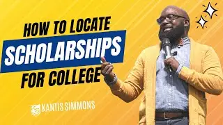 How To Locate Funds to Pay for College | Scholarship Sundays - LIVE Q&A  with Kantis Simmons