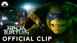 Ninja Turtles v. Shredder (Truck Chase Scene) 💥 | TMNT: Out of the Shadows | Paramount