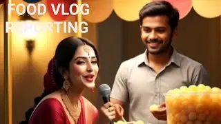 Ai FOOD vlog🔥Ai Reporting vlog 🔥Ai funny video 🔥Ai comedy video  Ai entertainment video 