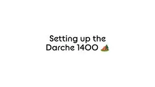Darche Hi-View 1400 - First time setup!