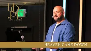 Patterson |  Pastor Jeremy Moore | 12-07-25 | Hope Has a Name