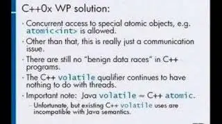 Getting C++ Threads Right