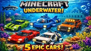 #Minecraft underground cars