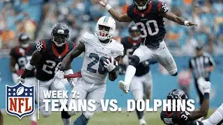 Lamar Miller's 54-Yard Screen Pass TD | Texans vs. Dolphins | NFL