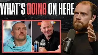 EXCUSE ME | OLEKSANDR USYK IN TALKS WITH DANA WHITE & ZUFFA BOXING
