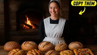 Как амиши пекут изысканный хлеб без электричества
