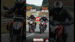 new Ktm Duke 160 Vs Bajaj Pulsar NS 160 Comparison specs