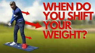 HOW and WHEN to shift your weight forward in the golf swing