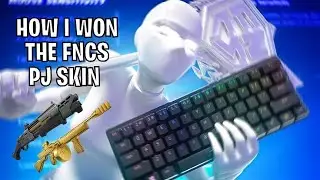 How I Won the FNCS Fortnite PJ Skin | Harder Than I Expected ⌨️🖱️