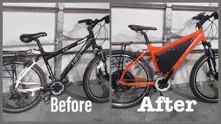 DIY eBike - Electric Bike Conversion - Giving New Life To an Old Mountain Bike!!