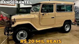 TOYOTA BANDEIRANTE JIPE À VENDA 20 MIL REAIS