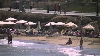 The surf at Gouves beach Crete June 2015 00042