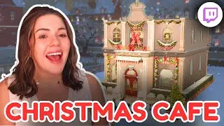Building the Coziest Christmas Caf&eacute; 🎄 | Sims 4 Holiday Build {streamed 12/9/2025}