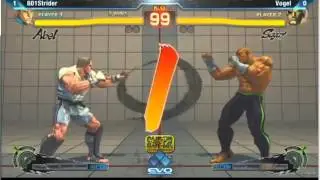 EVO 801Strider (Abel) Vs Vogel (Sagat) SSF4AE Live Match