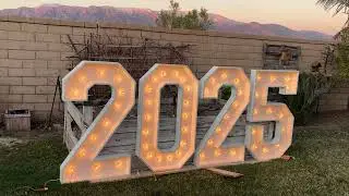 4' Marquee Letter & Numbers