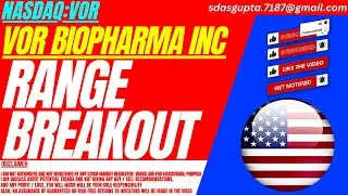 RANGE BREAKOUT : VOR STOCK ANALYSIS | VOR BIOPHARMA INC STOCK