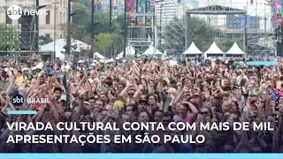 Virada Cultural de SP começa neste sábado (24) | SBT Brasil (24/05/25)