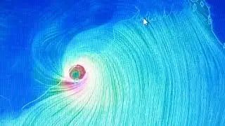 #Fani Cyclone Fani Live Satellite footage