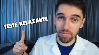 ASMR MÉDICO: TESTE DE SENSIBILIDADE | Arrepia seu corpo todo