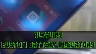 iOS 7.0.4 Cydia Tweaks - How To Change The Battery Indicator On iOS 7 With Alkaline!