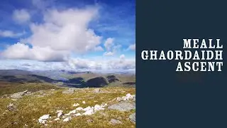 Meall Ghaordaidh (1039m) in Glen Lochay, by Killin. 6.9.20