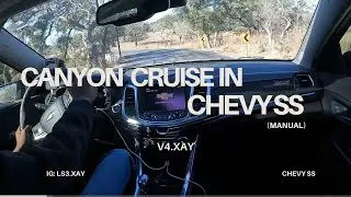 Canyon Cruise in Manual Chevy SS POV (4k)