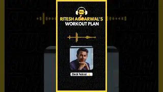Shark Ritesh Agrwal&rsquo;s Workout Plan | Shark Tank  #shorts #fitness #podcast
