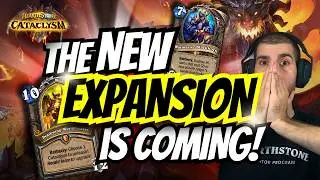🚨 NEW HEARTHSTONE EXPANSION! CATACLYSM! 🤯 THIS IS HUGE!