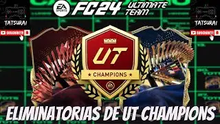 ELIMINATORIAS DE UT CHAMPIONS Y 30 PLAYER PICK 80+⭐️DESDE JAPON EA SPORTS FC 24⭐️