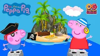 [NEW PIRATE DLC] The Great Treasure Chest Search on Pirate Island - My Friend Peppa Pig