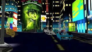 Godzilla's Abandoned Virtual World - Activeworlds explorations