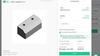 Fictiv CNC Online Ordering Platform Clip