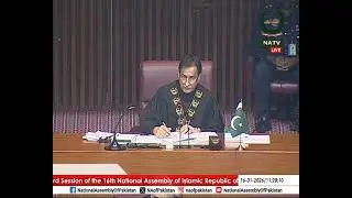 Dr. Nafisa Shah, MNA presenting the report of the Standing Committee on Finance and Revenue